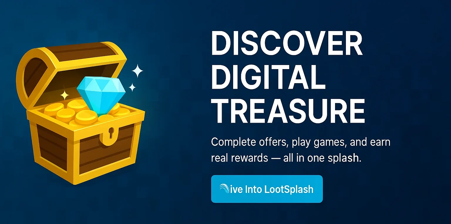 LootSplash lets users earn rewards online by unlocking digital treasure
